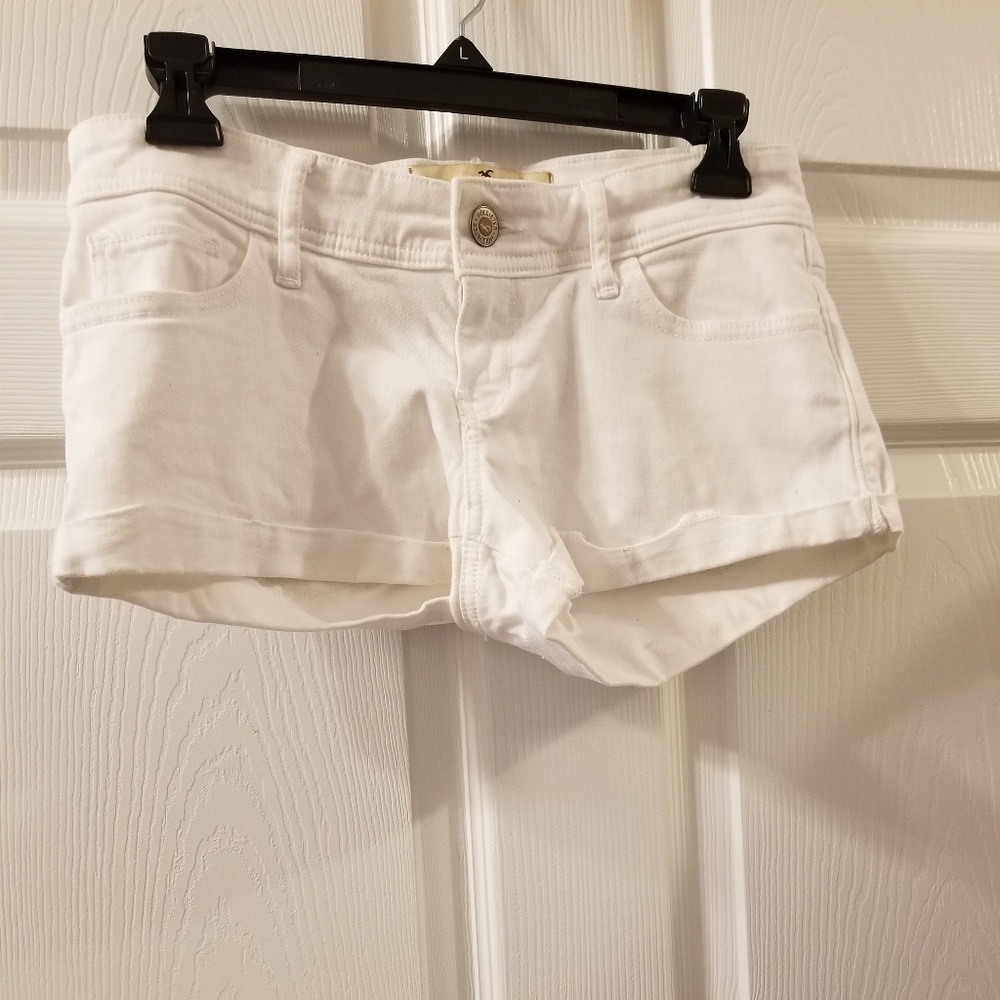 White Hollister Shorts